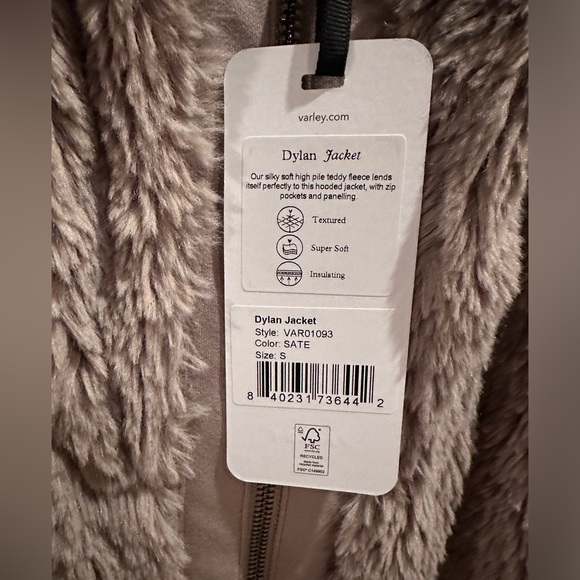 Varley NWT Dylan Jacket Satellite Size S - Picture 5 of 6